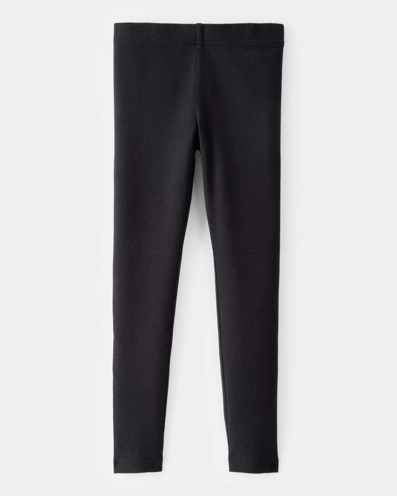Kid Ribbed Leggings, image 2 of 4 slides