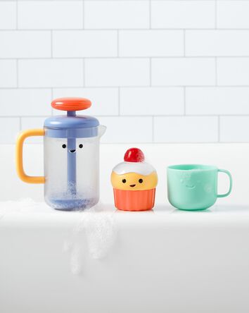 Coffret de jouets de bain Caf&eacute; tub-to-table et ensemble bulles et mousse , 
