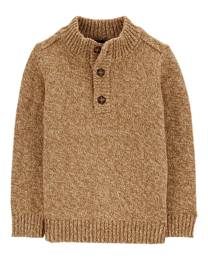 Toddler Pullover Ribbed Sweater, image 1 of 3 slides