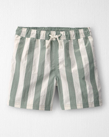 Boys Recycled Swim Trunks in Stripes, 