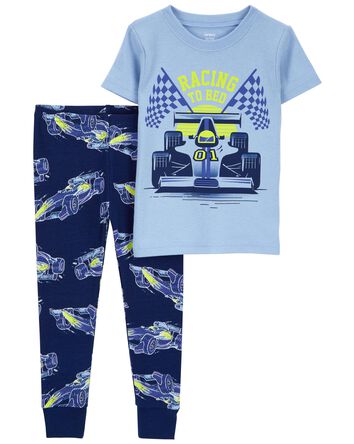 Pyjama 1 pièce en coton ajusté Racing, 