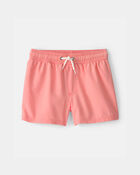 Toddler Boy  Boy Core Swim Trunk- Orange , image 1 of 4 slides