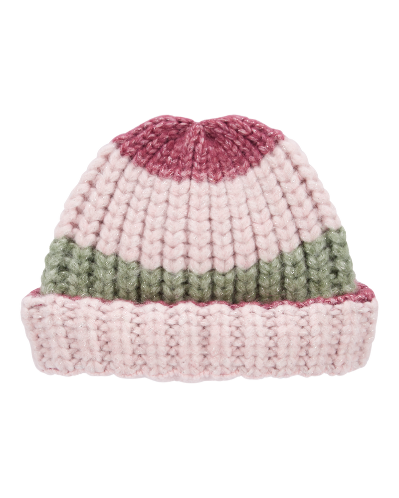 Toddler Striped Beanie, image 2 of 3 slides