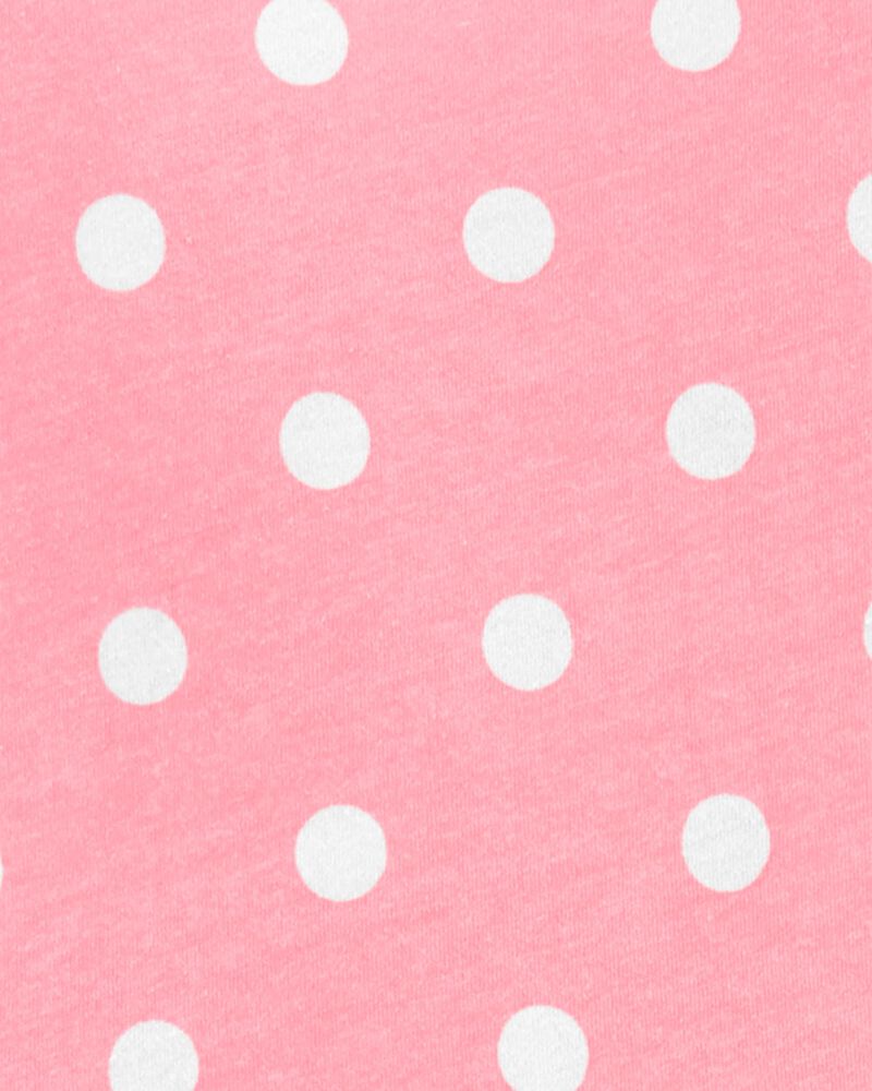 Kid Polka Dot Jersey Dress, image 3 of 4 slides