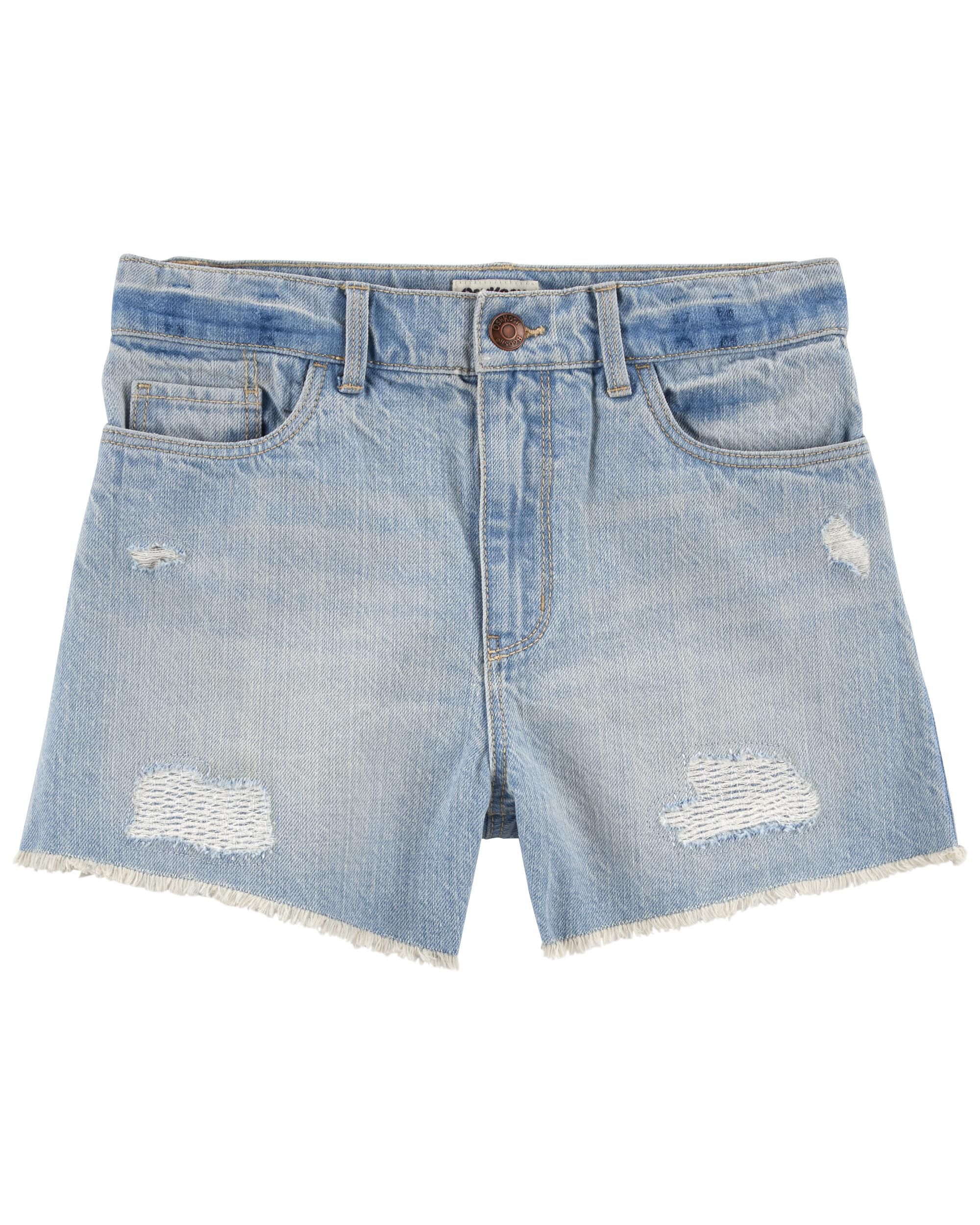 High rise midi shop shorts