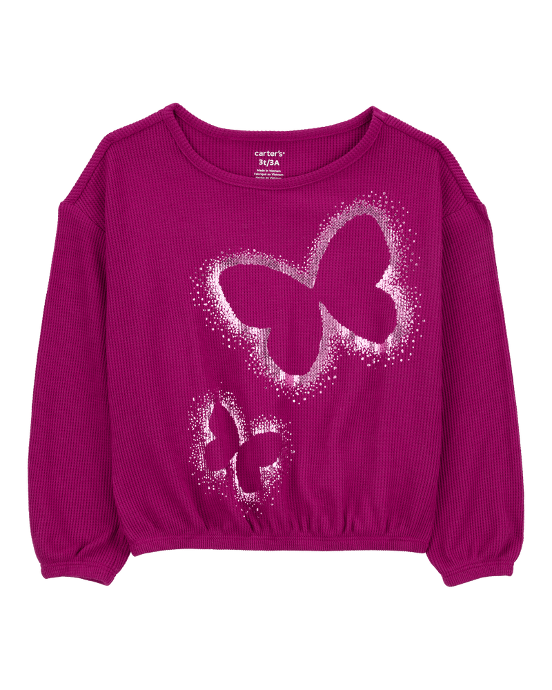 Baby Butterfly Thermal Top, image 1 of 3 slides