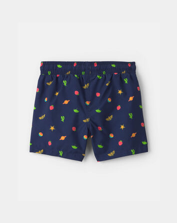 Toddler Boy &copy;Disney/Pixar Toy Story Swim Trunks - Navy Blue, 