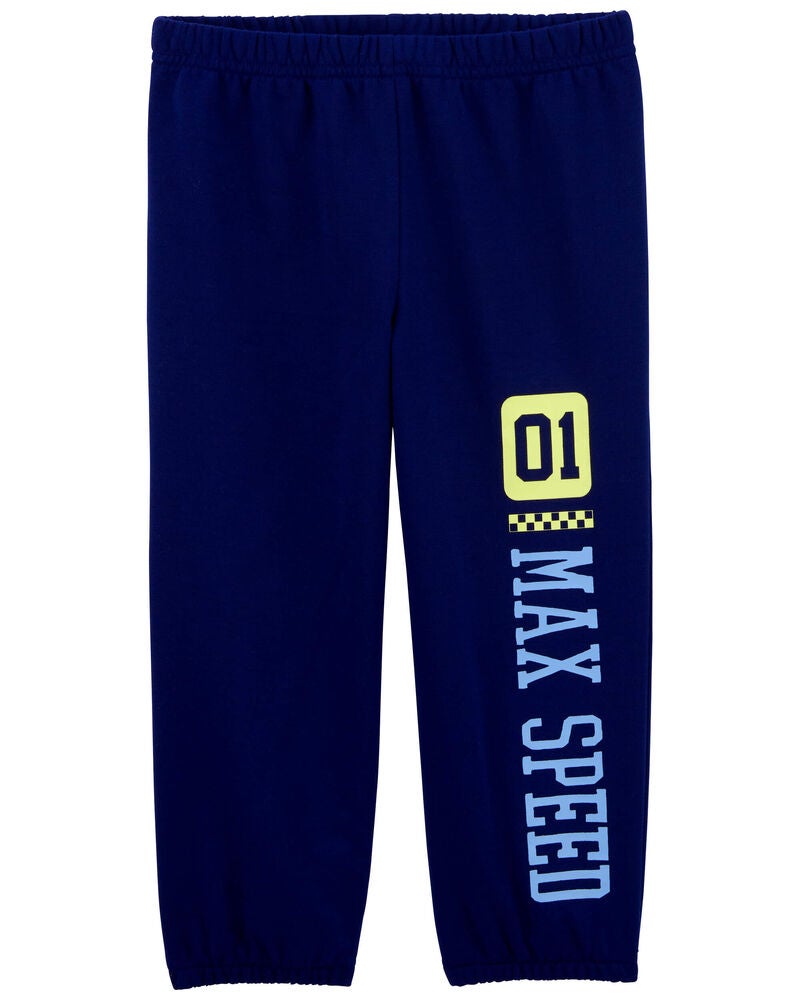Toddler 2-Piece Racing Loose Fit Pyjamas, image 2 of 5 slides