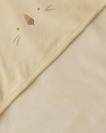Baby 2-Pack Lion Terry Towels - Yellow, 