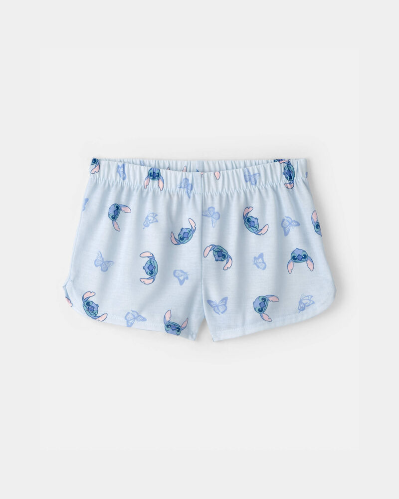 Toddler Girl 2-Piece Disney&copy; Lilo & Stitch Short-Sleeve Pyjama Set - Blue, image 3 of 6 slides