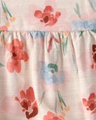 Baby Girl 2-Piece Floral Cardigan & Bubble Set - Pink, image 4 of 5 slides
