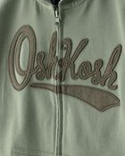 Jeune - Logo OshKosh Hoodie Zipp&eacute; - Vert, image 2 sur 3 diapositives
