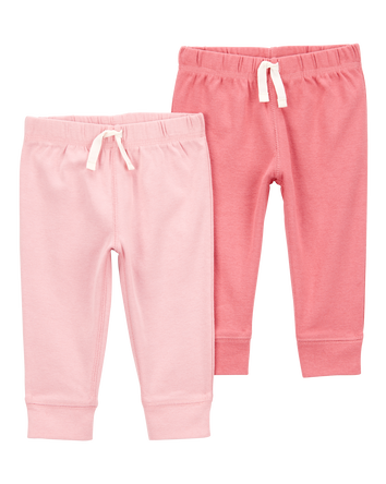 Bébé Emballage de 2 pantalons à enfiler, 