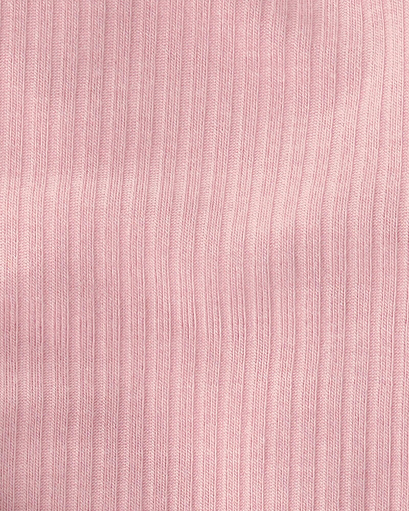 Baby Girl 2-Pack Butterfly Garden Multipack Bodysuits - Pink/Ivory, image 4 of 7 slides