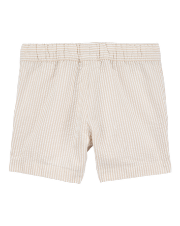 Toddler Pull-On Drawstring Shorts - Khaki, 