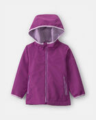 Tout-petit fille - Blouson mi-&eacute;paisseur doubl&eacute; de molleton pour fille, baies - Mauve, image 1 sur 3 diapositives