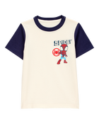 Toddler Boy Marvel&trade; Spider-Man Short-Sleeve Graphic Tee - Cream, image 1 of 3 slides