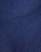 Girls Dark Wash Denim Barrel Jeans - Blue, image 3 of 4 slides