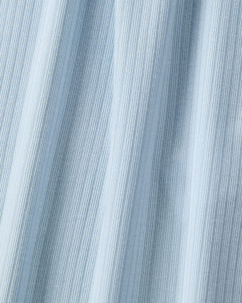 Bébé fille - Robe cache-couche PurelySoft de couleur unie - Bleu, image 5 sur 7 diapositives