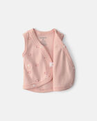 Baby Girl Sheep Side-Snap Tank - Pink, image 3 of 4 slides