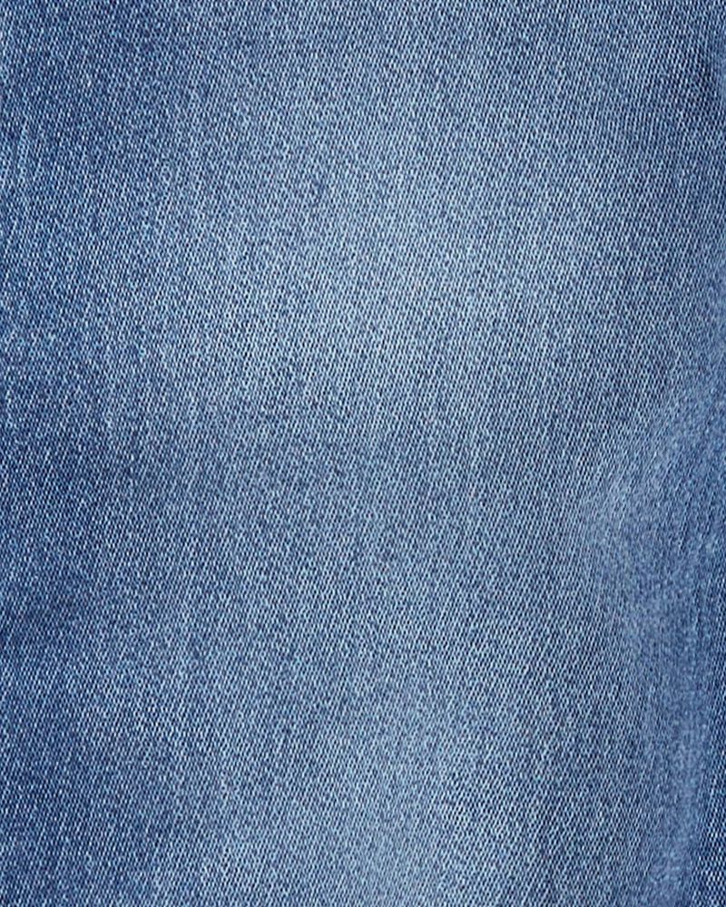 B&eacute;b&eacute; - Salopette en denim doux comme le tricot - D&eacute;lav&eacute; moyen, image 4 sur 4 diapositives
