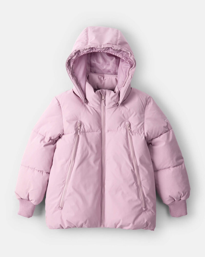 Girls Urban Heavy Weight Jacket - Rosewood, image 2 of 4 slides