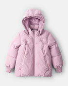 Girls Urban Heavy Weight Jacket - Rosewood, image 2 of 4 slides