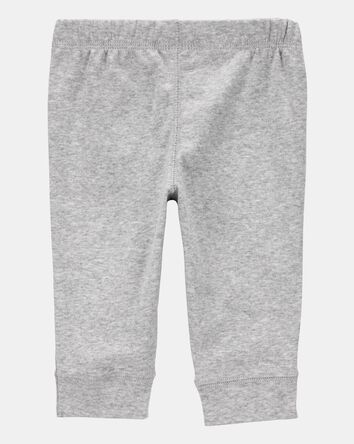 Baby 4-Pack Pull-On Pants - Grey/Cream, 