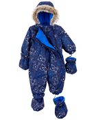 Baby 1-Piece Snowsuit, image 2 of 6 slides