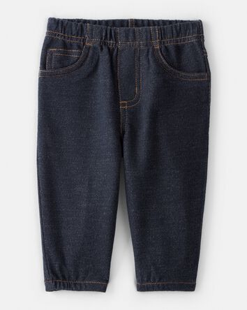 Baby Boy 3-Piece Cactus Fleece Zip-Up Jacket Outfit Set, 