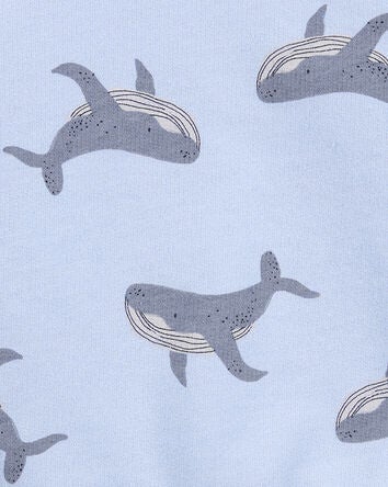 Baby Whale Pullover Sweatshirt, 
