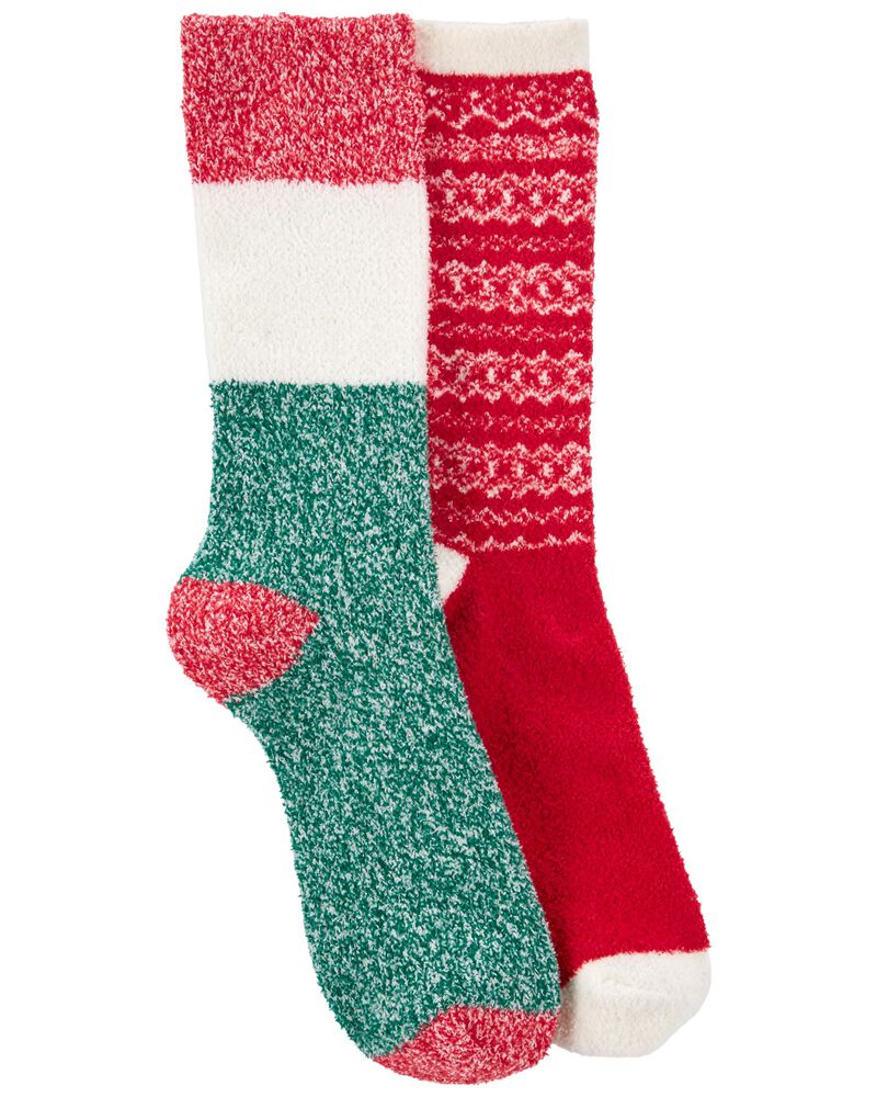 Red/White 2-Pack Christmas Socks | carters.com