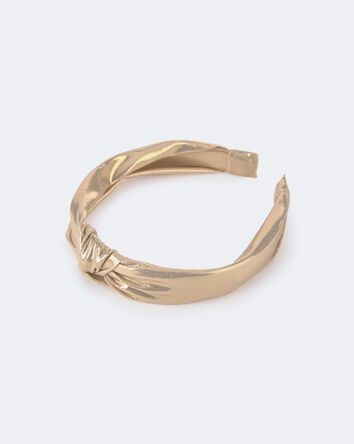 Toddler Girl Metallic Knotted Headband - Gold, 