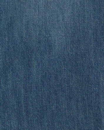 Toddler Boy Denim Button-Down Shirt - Dark Wash, 