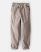 Boys Corduroy Joggers - Grey, image 1 of 4 slides