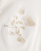 Bébé Ensemble 4 pièces à motifs de nuages, image 2 sur 5 diapositives