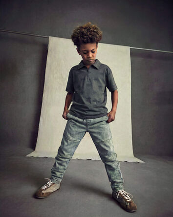 Boys Relaxed Joggers - Grey, 