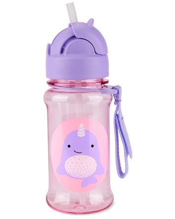 ZOO Straw Bottle With Tritan&trade; Renew -12 oz Narwhal, 