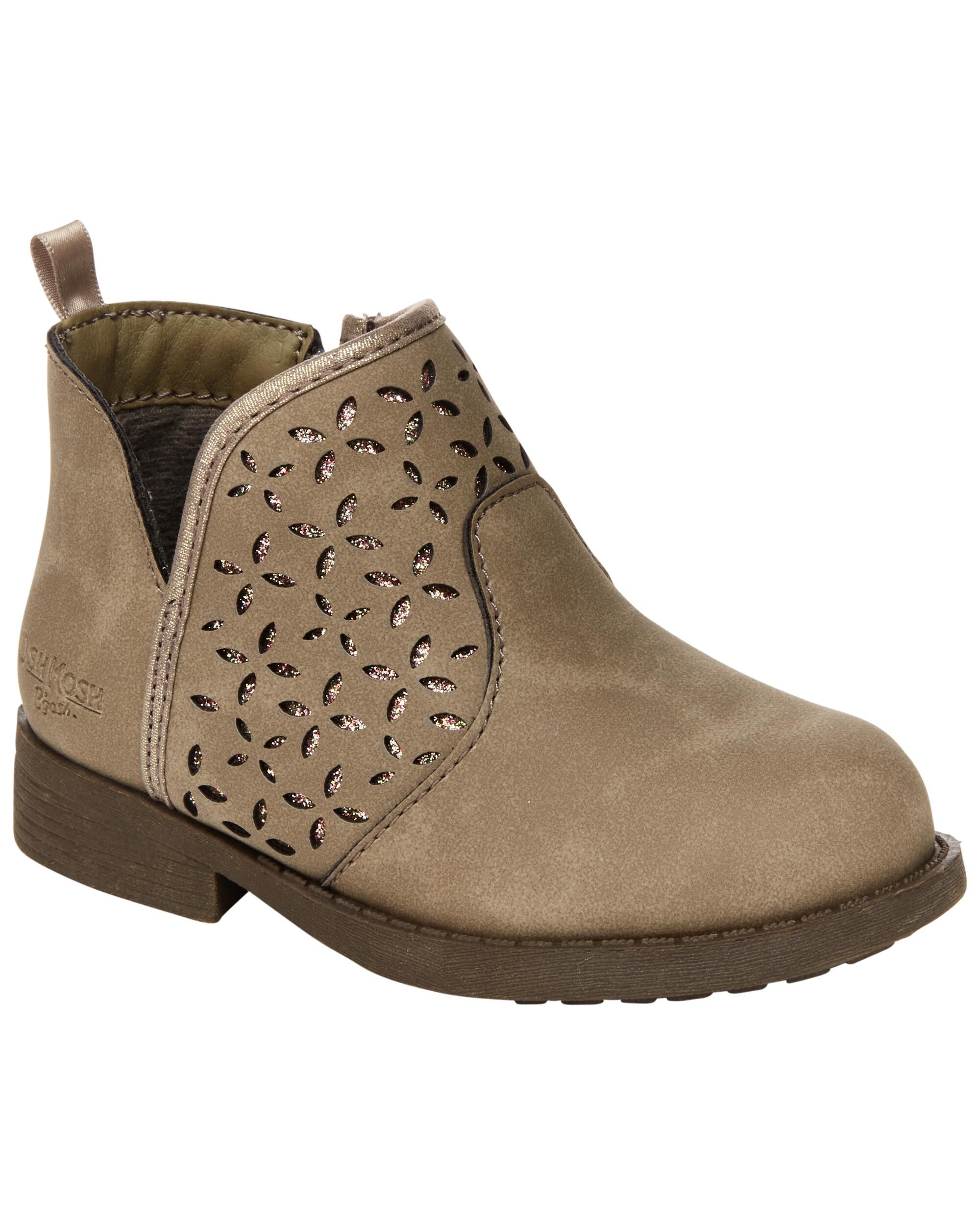 Taupe Toddler Fashion Ankle Boots Carter s Oshkosh Canada