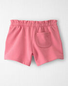 Girls Knit Shorts Made with Organic Cotton, image 3 of 5 slides
