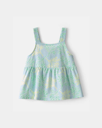 Girls Reef Tank Top - Green, 