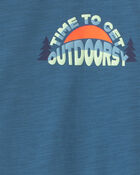 Boys Outdoors Graphic Tee - Blue, image 4 of 6 slides