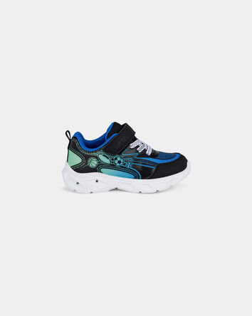 Tout-petit gar&ccedil;on - Chaussures de sport lumineuses &ndash; Noir/Ombr&eacute;, 