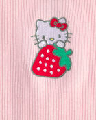 Toddler Girl 2-Piece Hello Kitty&reg; Strawberry Top & Skort Set - Pink/Green, image 5 of 6 slides