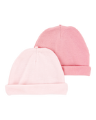 Bébé Emballage de 2 bonnets , image 1 sur 2 diapositives