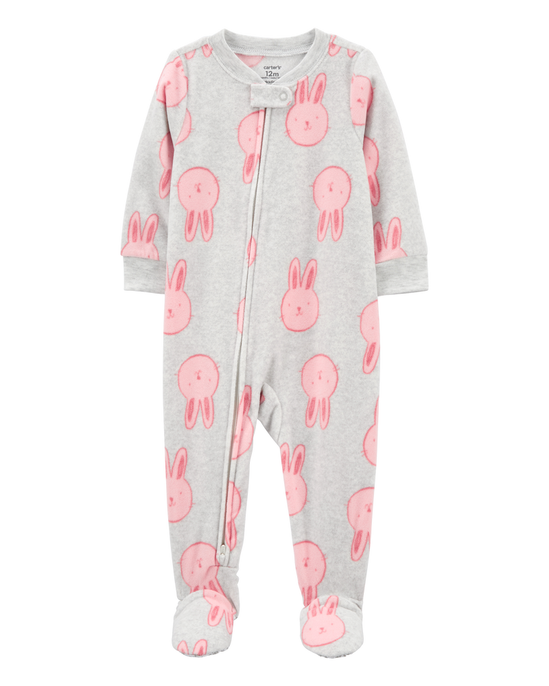 Toddler 2-Pack Fleece Footie Pajamas, image 4 of 5 slides