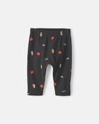 Baby 2-Piece Cowboy Halloween Long-Sleeve Top & Pant Set - Black, image 2 of 5 slides