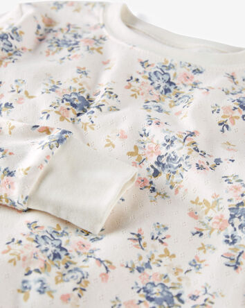 Girls Organic Cotton Pyjamas Set, 