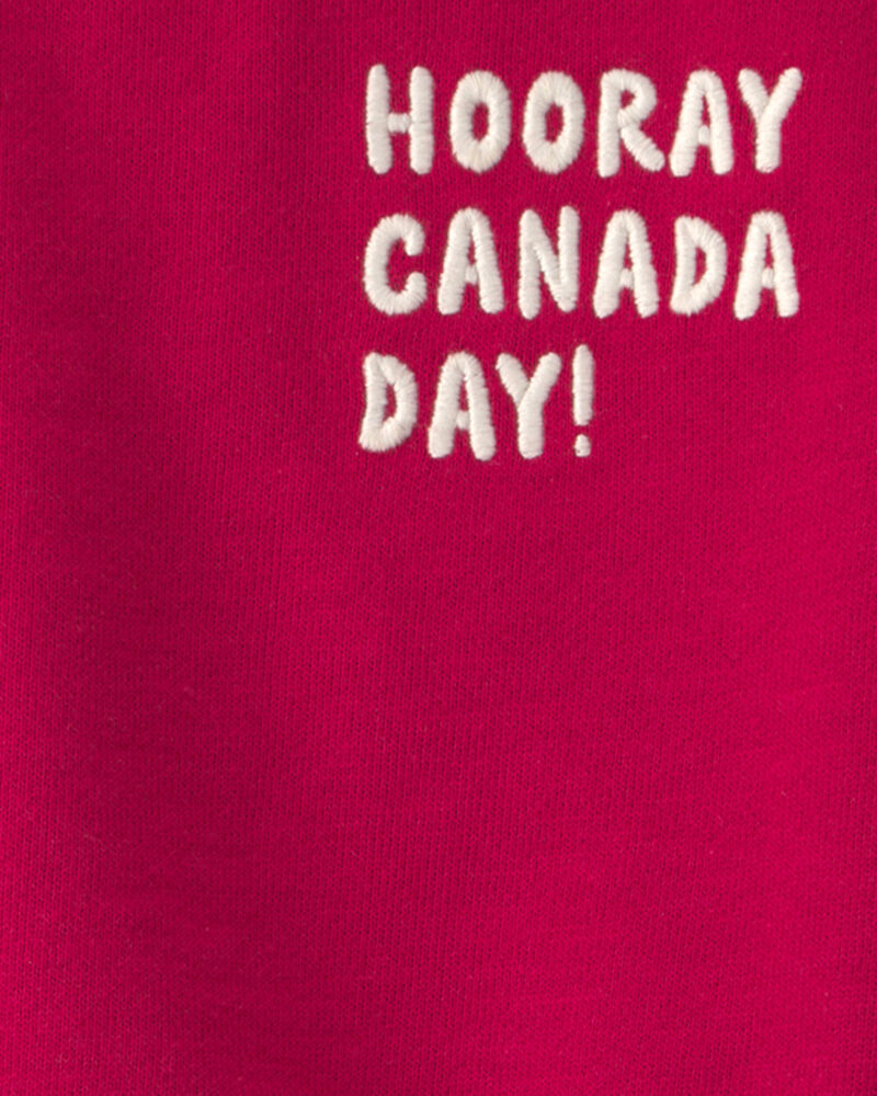 B&eacute;b&eacute; - Cache-couche en coton biologique &laquo;f&ecirc;te du Canada&raquo;, image 3 sur 3 diapositives