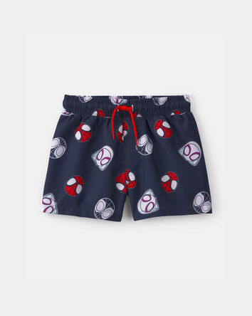 Toddler Boy &copy;Marvel Spider-Man Swim Trunks - Navy Blue, 